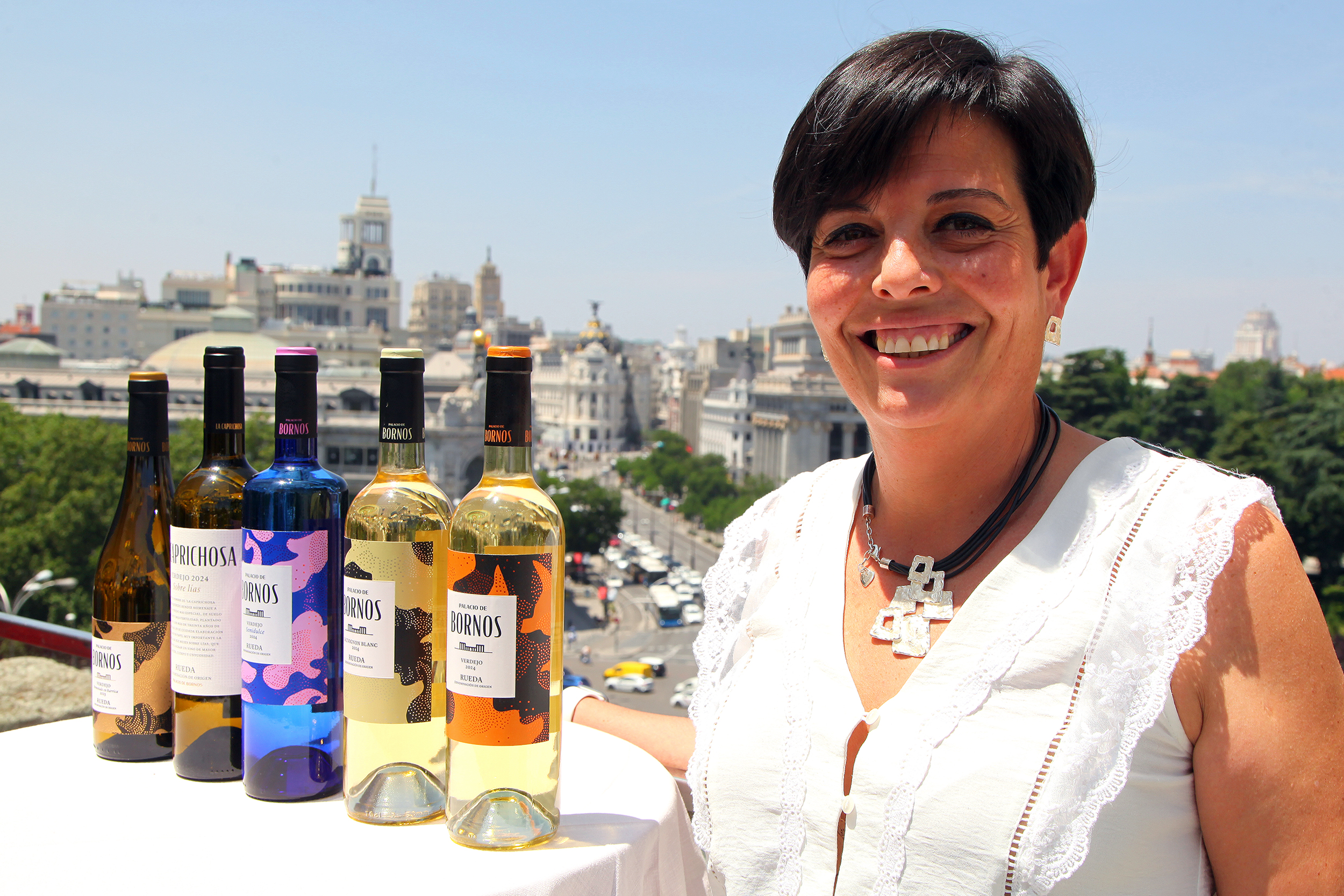 Pilar García del Pino, enóloga de Palacio de Bornos