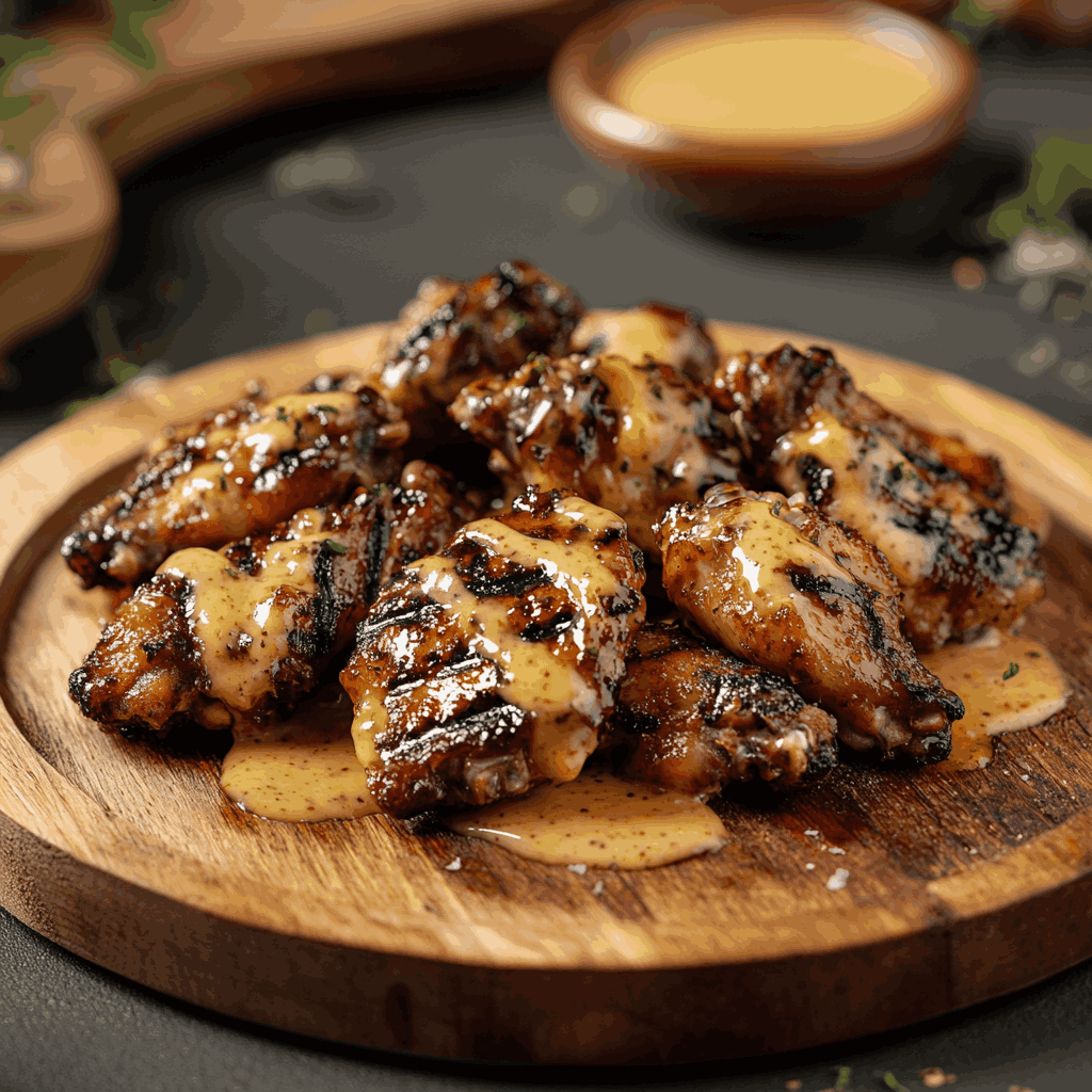 Alitas de miel y mostaza - Wing Wing