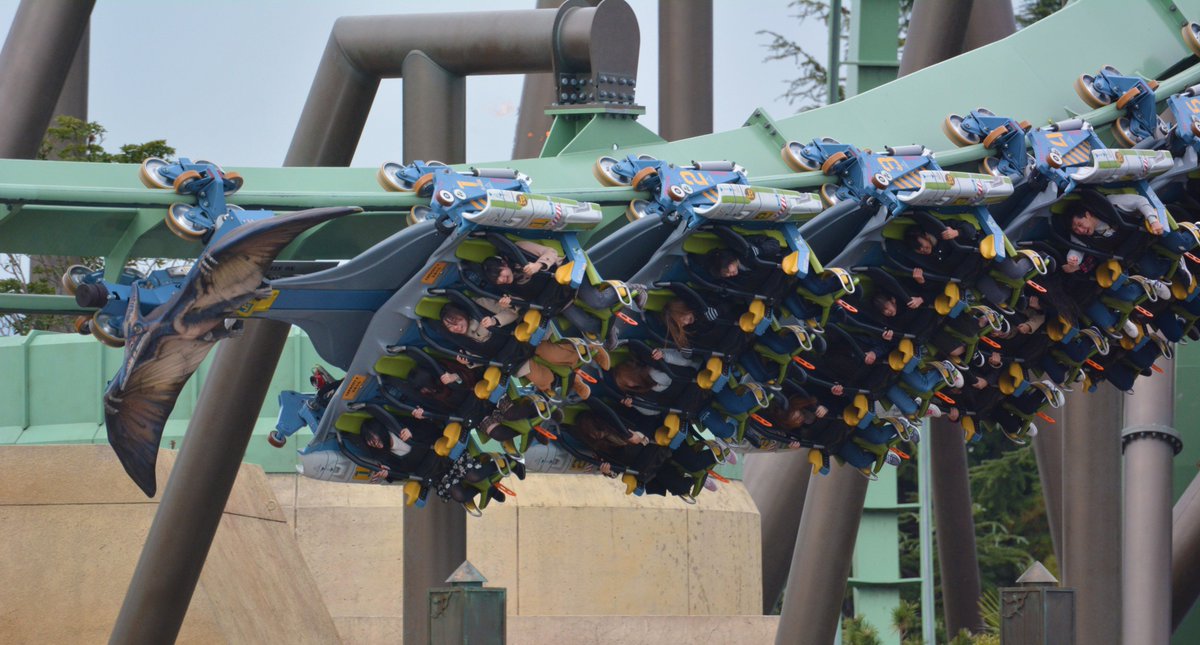 The Flying Dinosaur en Universal Studios Japón