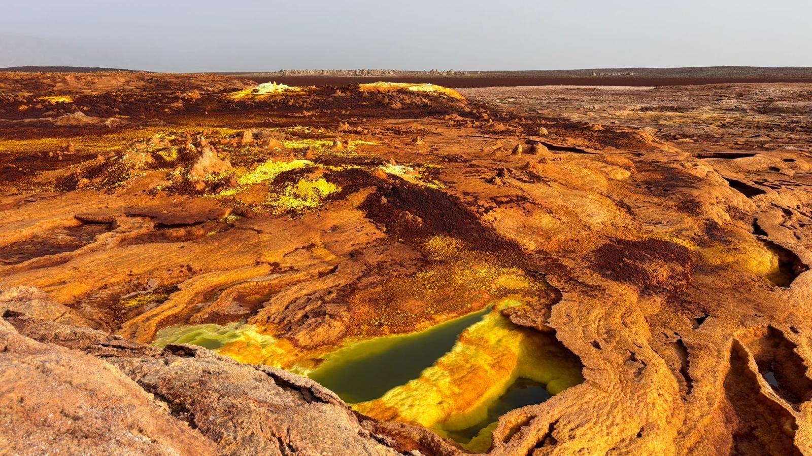 Formaciones geotérmicas de Dallol - Danakil, Etiopía (Javier Mateo)