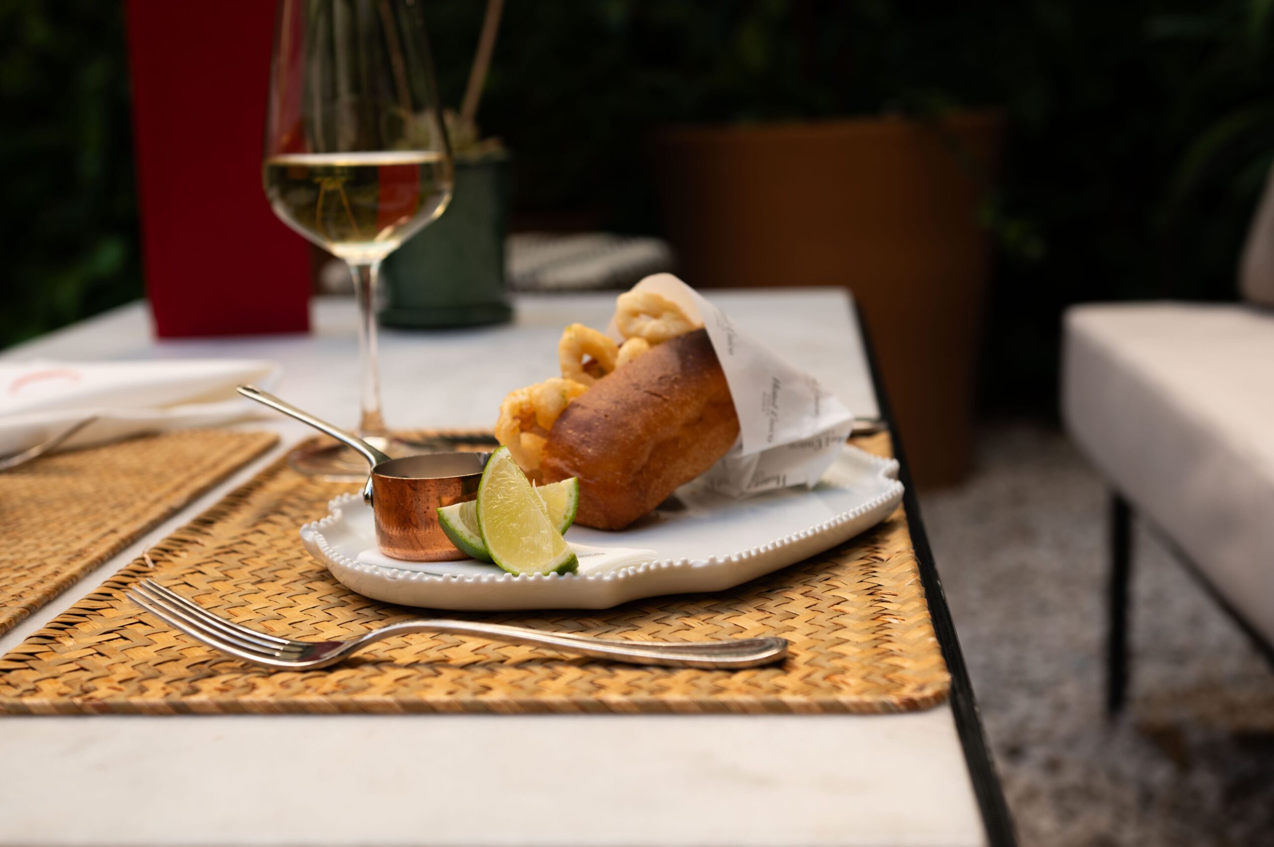 Bocadillo de calamares (Hotel Único)