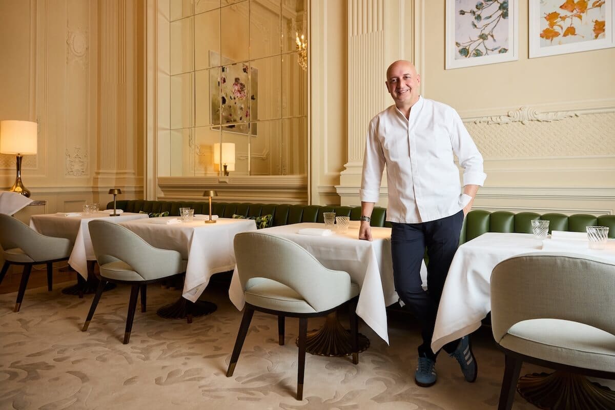 El chef David Martin de Palais Royal (Corinthia Hotel)