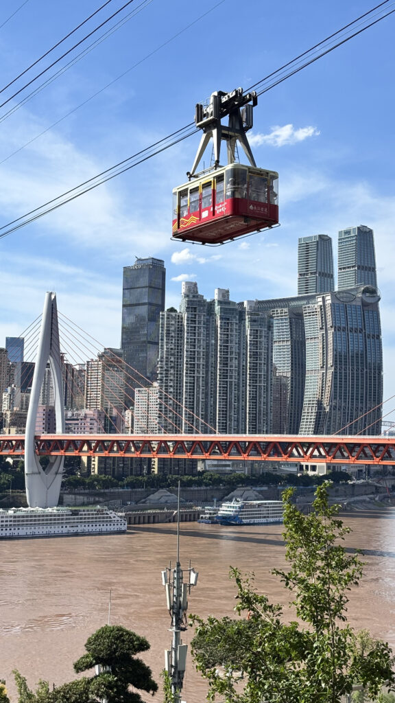 Teleférico en el Yangtsé Chongqin (China) - Foto: Javier Mateo