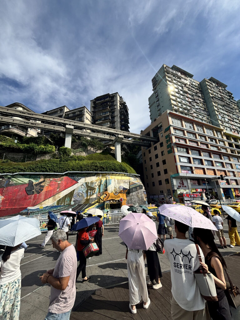 Estación Liziba Chongqin - Foto: Javier Mateo