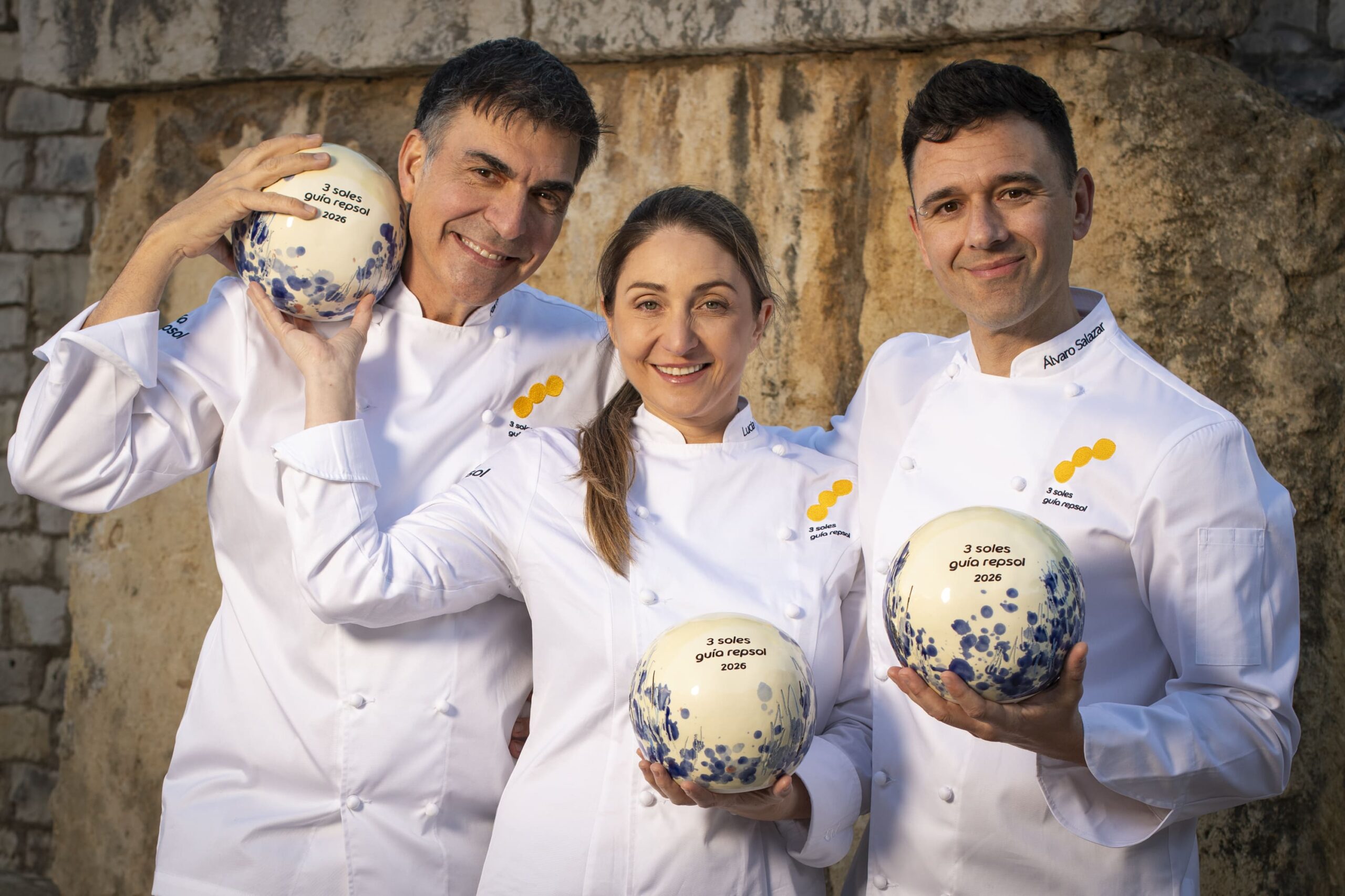 Ramón Freixa, Lucía Freitas y Álvaro Salazar, nuevos Tres Soles 2026 (Guía Repsol)