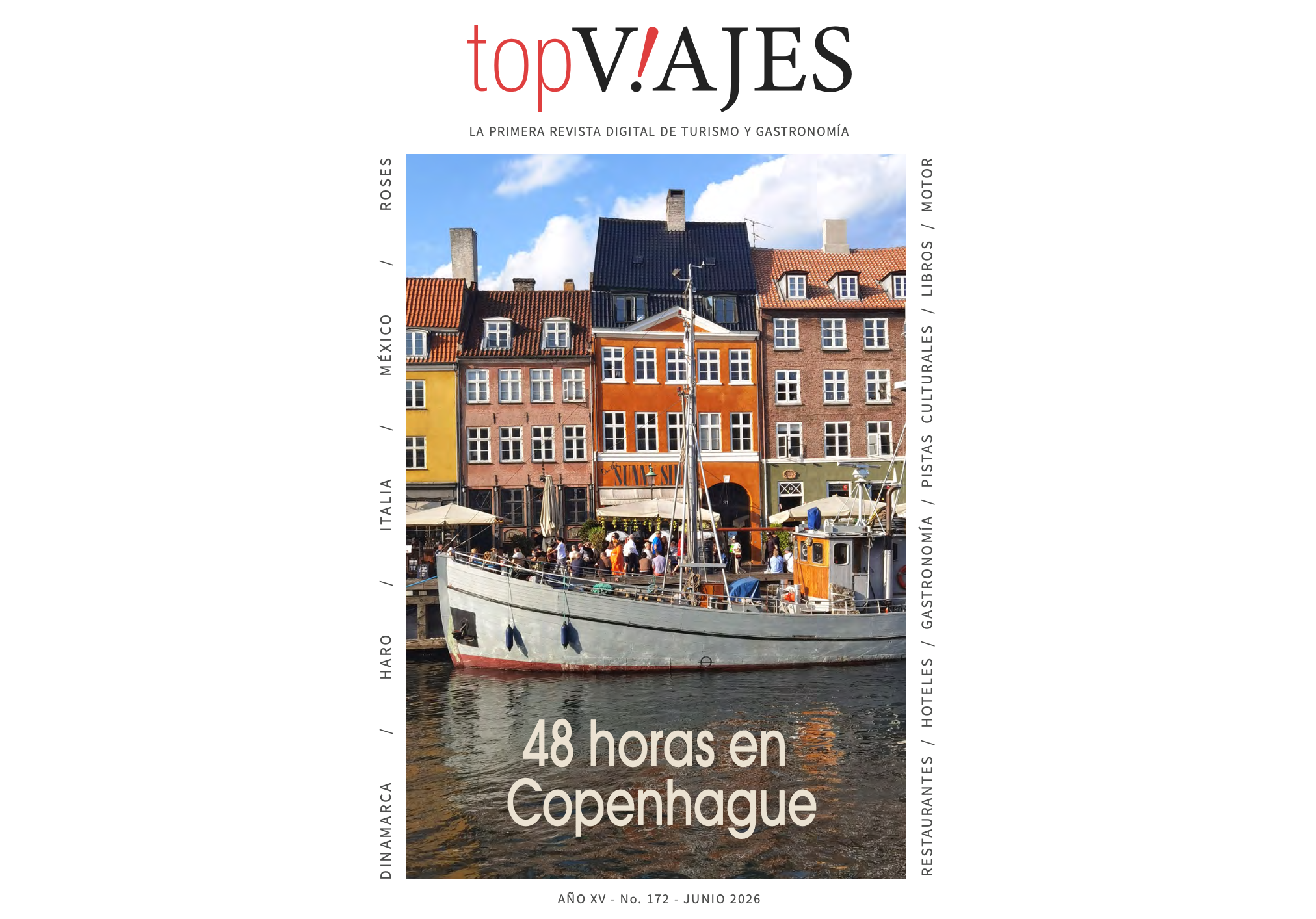 Portada revista topVIAJES junio 26